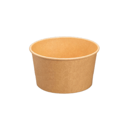 Kraft Paper PE-Lined Poke/Donburi Bowl - 34oz