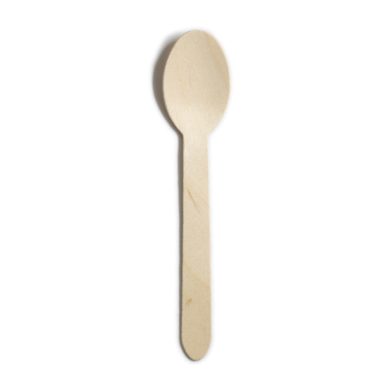 Disposable Birch Wood Spoon - 2 Sizes